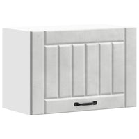 Pensile da Cucina-Mobile Cucina da Parete Lucca Grigio Cemento in Legno Multistrato 334258