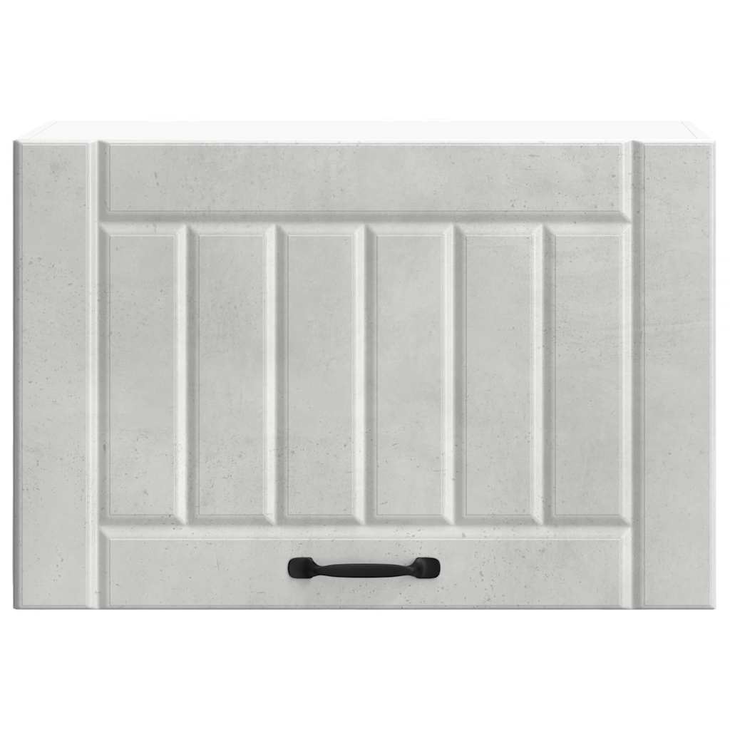 vidaXL Pensile da Cucina Lucca Grigio Cemento in Legno Multistrato