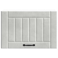 vidaXL Pensile da Cucina Lucca Grigio Cemento in Legno Multistrato