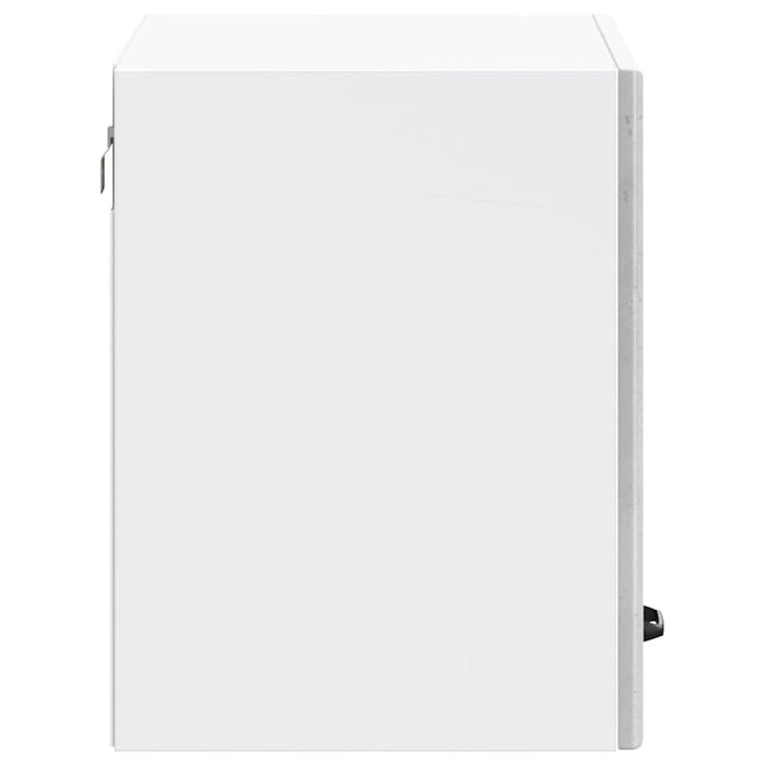 Pensile da Cucina-Mobile Cucina da Parete Lucca Grigio Cemento in Legno Multistrato 334258