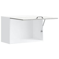 Pensile da Cucina-Mobile Cucina da Parete Lucca Grigio Cemento in Legno Multistrato 334258