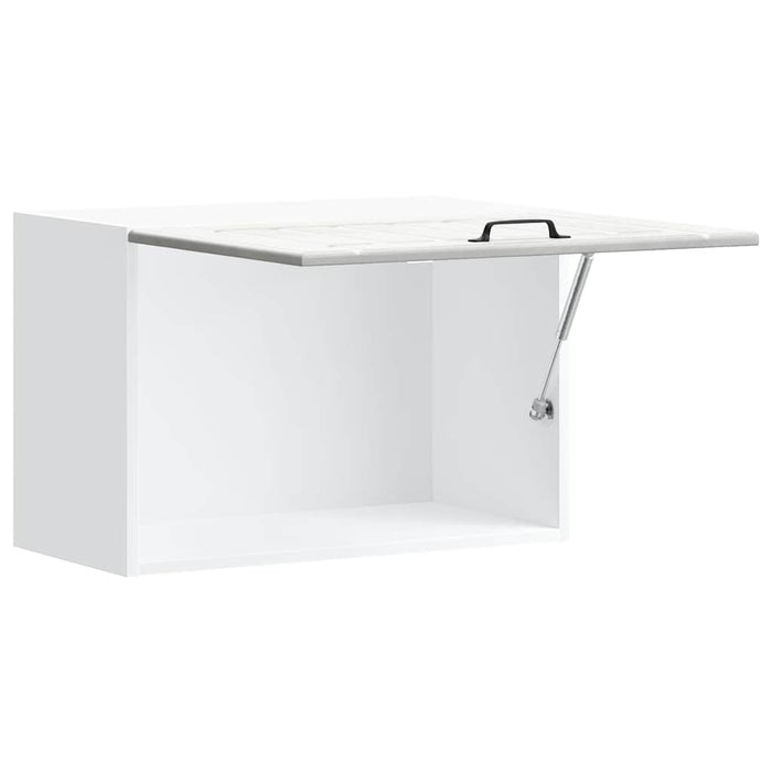 Pensile da Cucina-Mobile Cucina da Parete Lucca Grigio Cemento in Legno Multistrato 334258