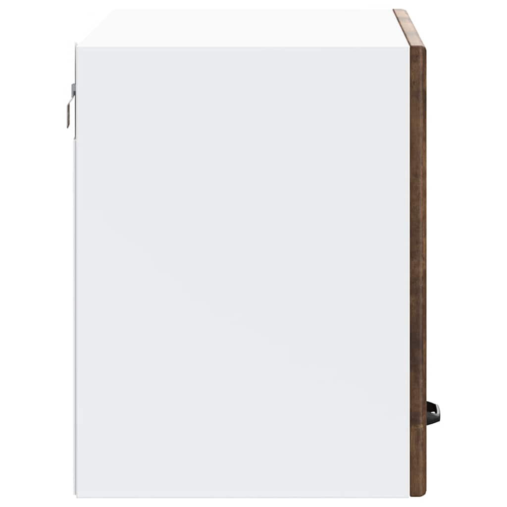 Pensile da Cucina-Mobile Cucina da Parete Lucca Rovere Fumo in Legno Multistrato 879187