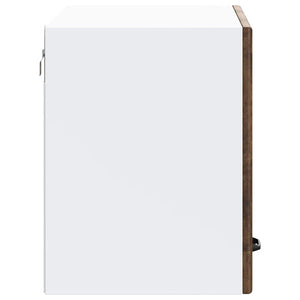 Pensile da Cucina-Mobile Cucina da Parete Lucca Rovere Fumo in Legno Multistrato 879187