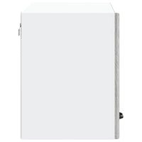 vidaXL Pensile da Cucina Lucca Grigio Sonoma in Legno Multistrato