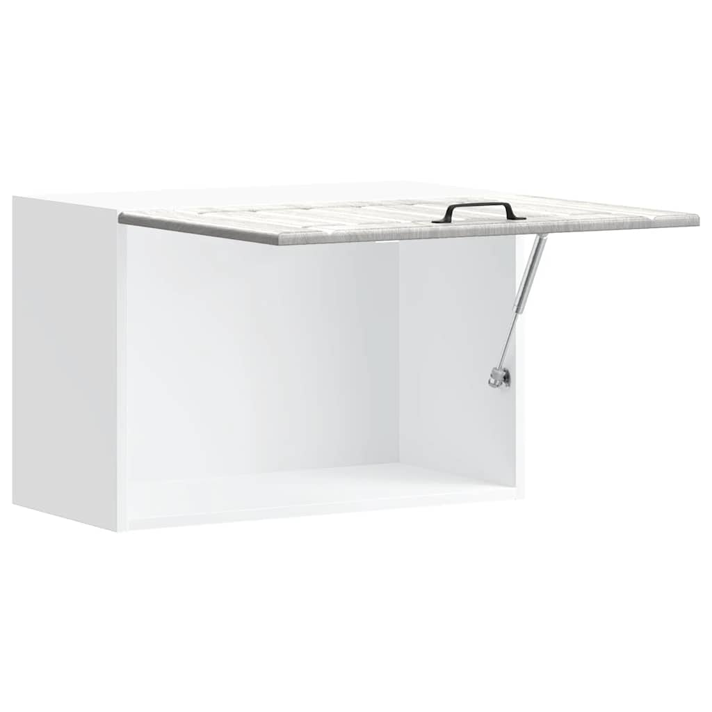 Pensile da Cucina-Mobile Cucina da Parete Lucca Grigio Sonoma in Legno Multistrato 153676