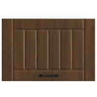 Pensile da Cucina Lucca Rovere Marrone in Legno Multistrato 853844