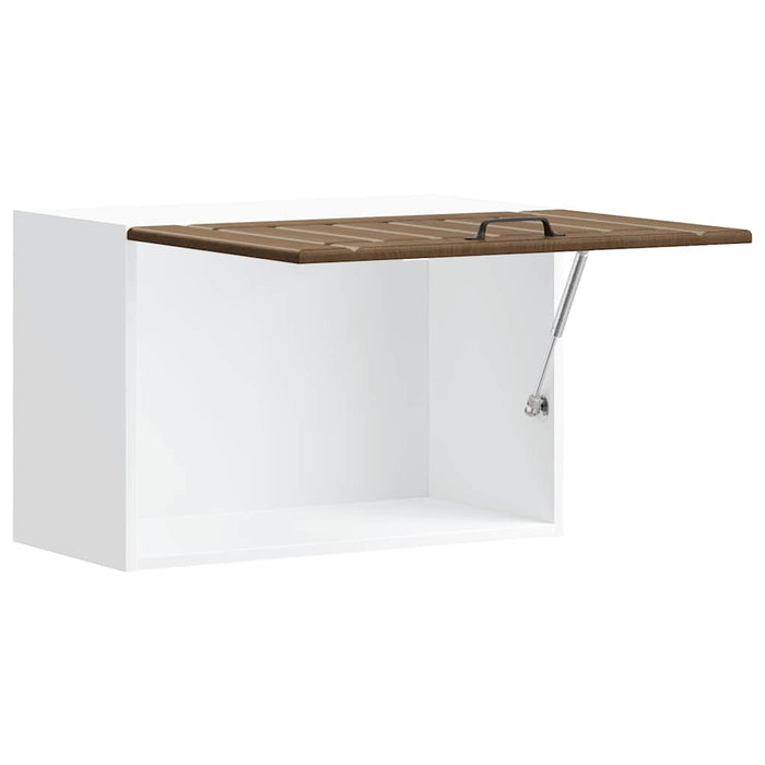 Pensile da Cucina-Mobile Cucina da Parete Lucca Rovere Marrone in Legno Multistrato 689622