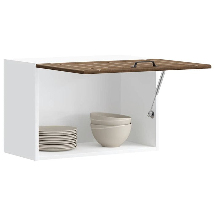 Pensile da Cucina Lucca Rovere Marrone in Legno Multistrato 853844