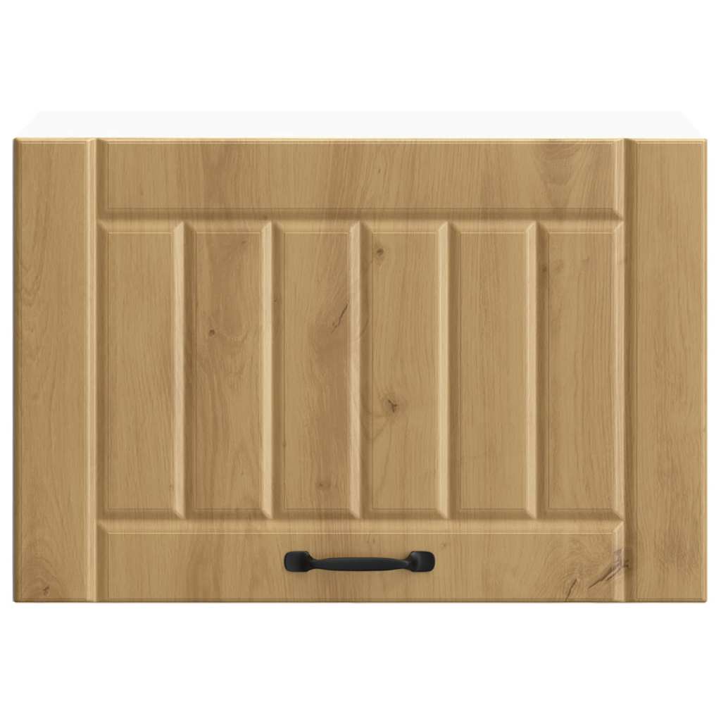 Pensile da Cucina-Mobile Cucina da Parete Lucca Rovere Artigianale in Legno Multistrato 889339