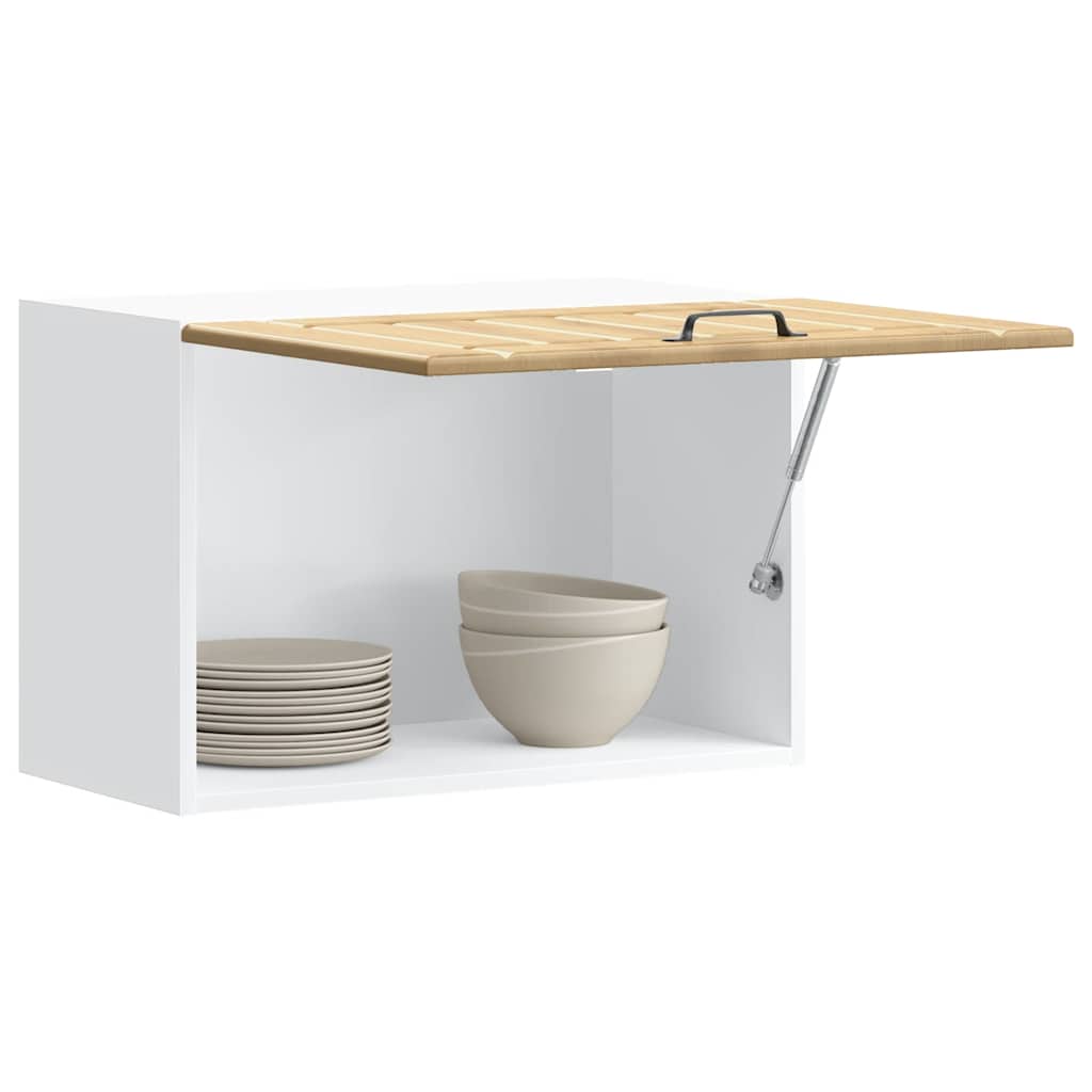 Pensile da Cucina-Mobile Cucina da Parete Lucca Rovere Artigianale in Legno Multistrato 889339