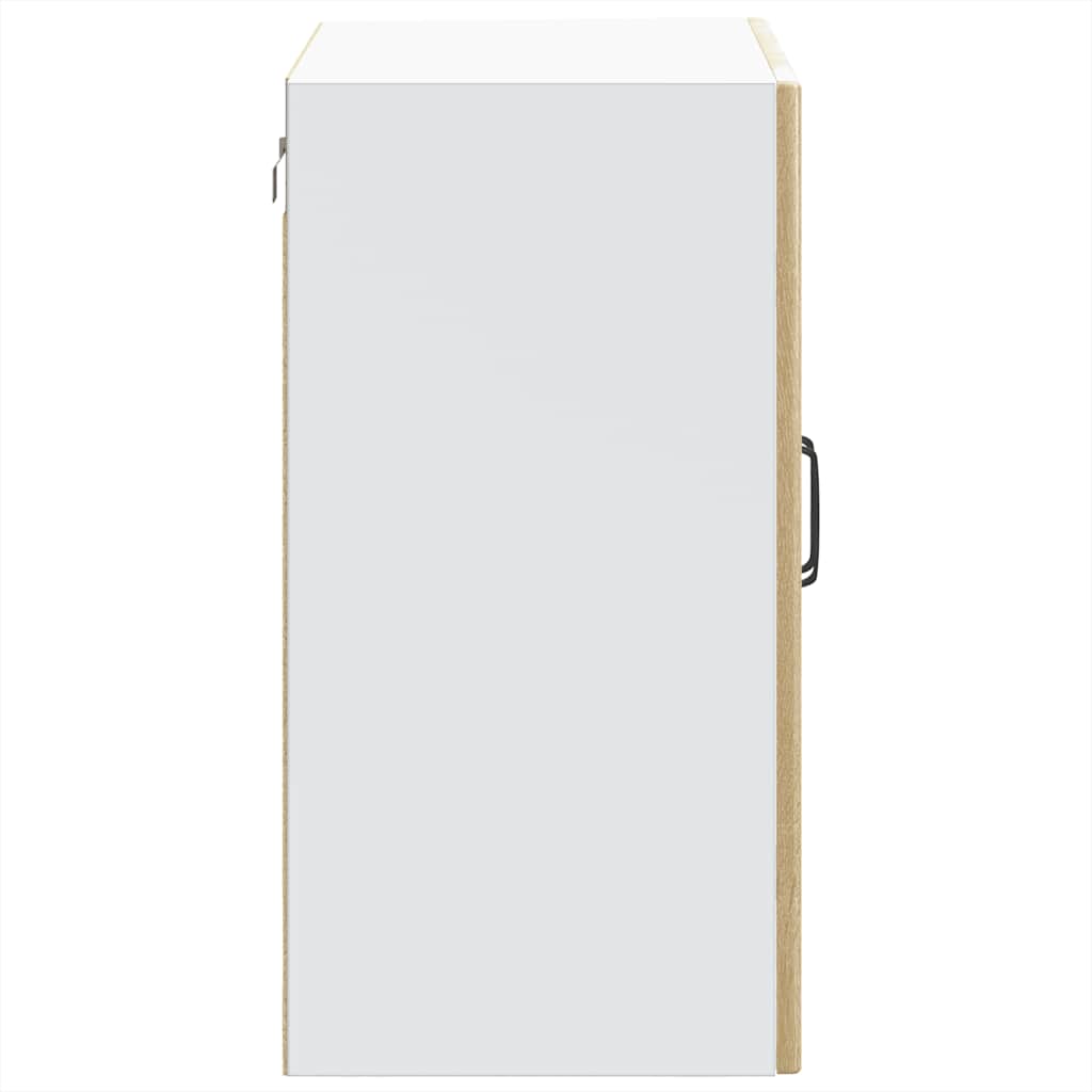 Pensile da Cucina con Porta in Vetro Lucca Rovere Sonoma 853850