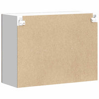 Pensile da Cucina con Porta in Vetro Lucca Rovere Fumo 853852