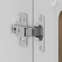 Pensile da Cucina con Porta in Vetro Lucca Rovere Fumo 853852