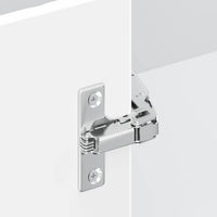 vidaXL Pensile da Cucina ad Angolo Lucca Bianco in Legno Multistrato