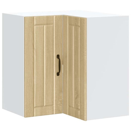 vidaXL Pensile da Cucina ad Angolo Lucca Rovere Sonoma in Truciolato