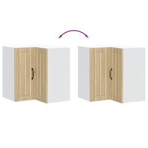 Pensile da Cucina ad Angolo Lucca Rovere Sonoma in Truciolato 853860