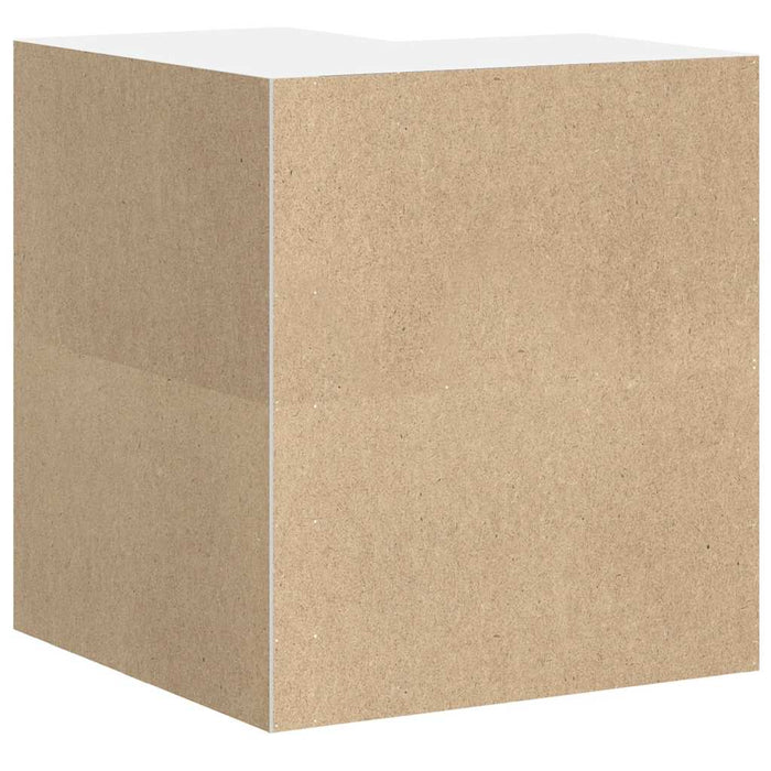 vidaXL Pensile da Cucina ad Angolo Lucca Rovere Fumo Legno Multistrato