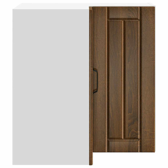 Pensile da Cucina ad Angolo Lucca Rovere Marrone in Truciolato 853864