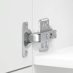 Armadio da Cucina-Credenza da Cucina Lucca Bianco in Legno Multistrato