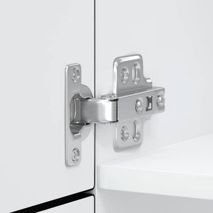 vidaXL Armadio da Cucina Lucca Nero in Legno Multistrato