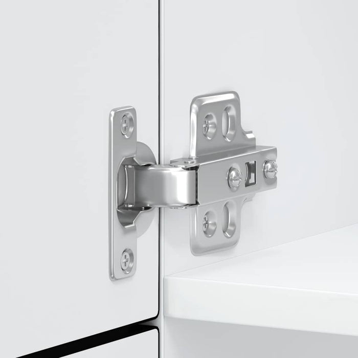 vidaXL Armadio da Cucina Lucca Nero in Legno Multistrato