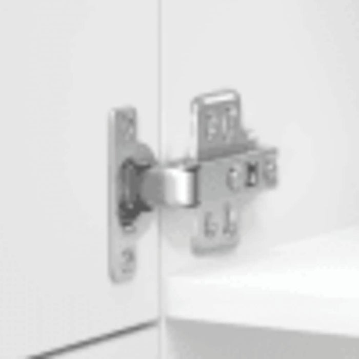 Armadio da Cucina-Credenza da Cucina Lucca Bianco Lucido in Legno Multistrato