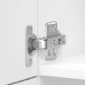 Armadio da Cucina Lucca Bianco Lucido in Legno Multistrato 853869