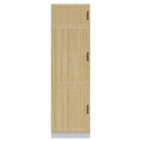 Armadio da Cucina Lucca Rovere Sonoma in Legno Multistrato 853870