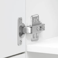 Armadio da Cucina-Credenza da Cucina Lucca Grigio Sonoma in Legno Multistrato