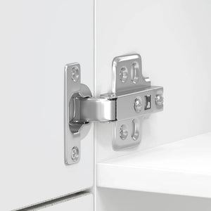 Armadio da Cucina-Credenza da Cucina Lucca Grigio Sonoma in Legno Multistrato