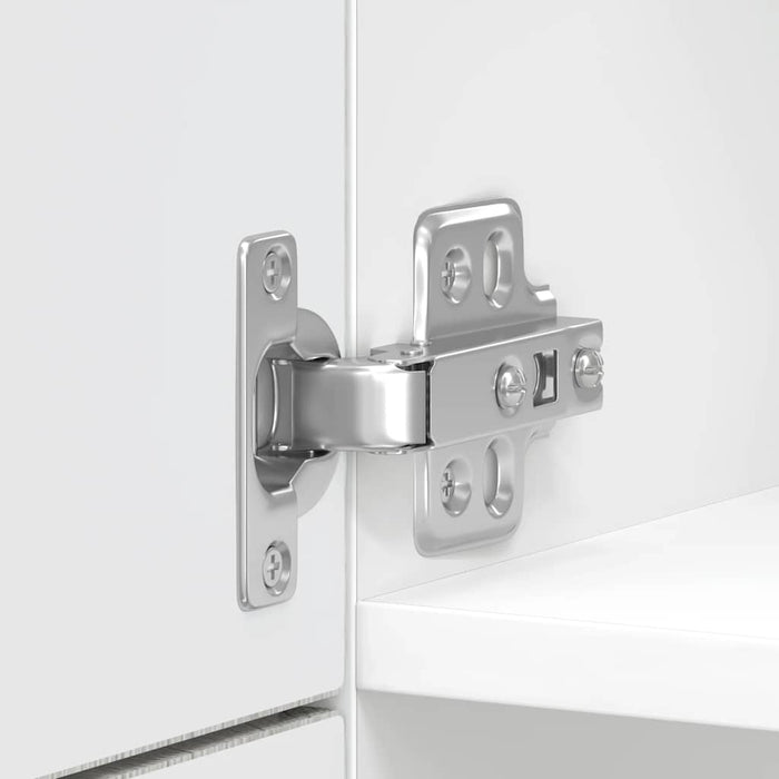 Armadio da Cucina-Credenza da Cucina Lucca Grigio Sonoma in Legno Multistrato