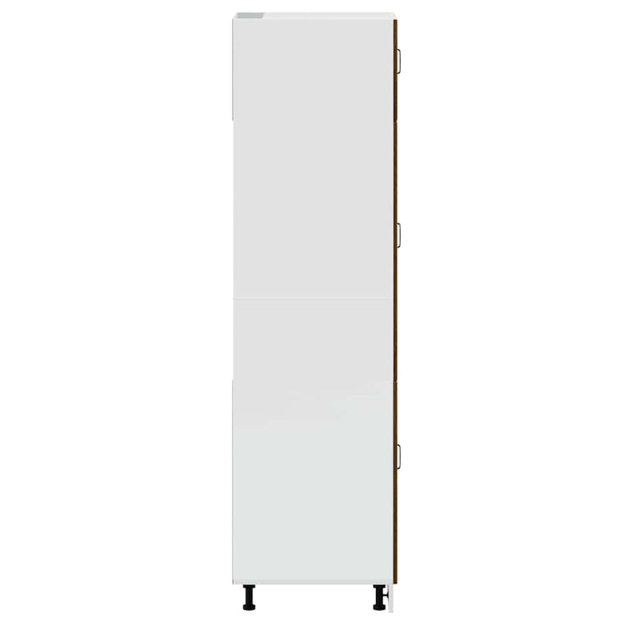 Armadio da Cucina Lucca Rovere Marrone in Legno Multistrato 853874