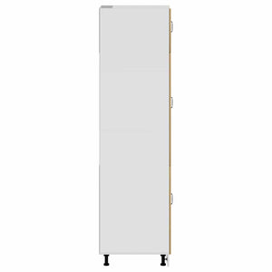 vidaXL Armadio da Cucina Lucca Rovere Artigianale Legno Multistrato