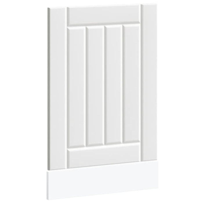 Pannello Lavastoviglie Lucca Bianco in Legno Multistrato