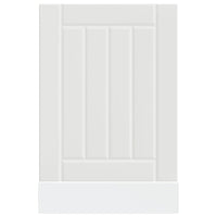 Pannello Lavastoviglie Lucca Bianco in Legno Multistrato 853887