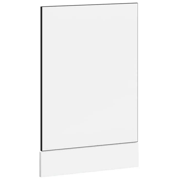 vidaXL Pannello Lavastoviglie Lucca Nero in Legno Multistrato