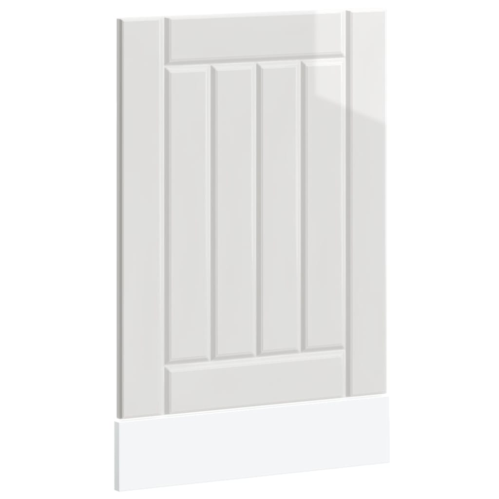 Pannello Lavastoviglie Lucca Bianco Lucido in Legno Multistrato 853889