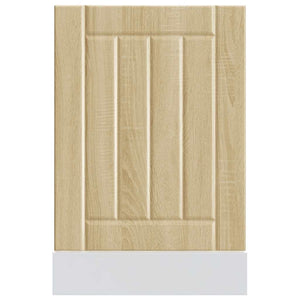 Pannello Lavastoviglie Lucca Rovere Sonoma in Legno Multistrato 853890