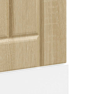 Pannello Lavastoviglie Lucca Rovere Sonoma in Legno Multistrato 853890