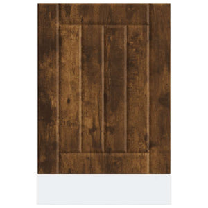 Pannello Lavastoviglie Lucca Rovere Fumo in Legno Multistrato 853892