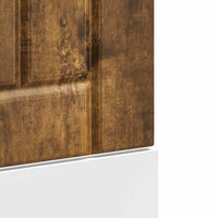 Pannello Lavastoviglie Lucca Rovere Fumo in Legno Multistrato