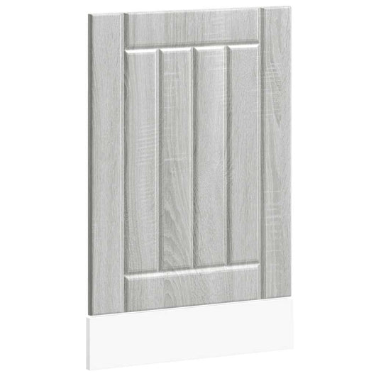 Pannello Lavastoviglie Lucca Grigio Sonoma in Legno Multistrato 853893