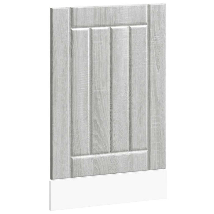 Pannello Lavastoviglie Lucca Grigio Sonoma in Legno Multistrato 853893