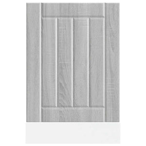 Pannello Lavastoviglie Lucca Grigio Sonoma in Legno Multistrato 853893