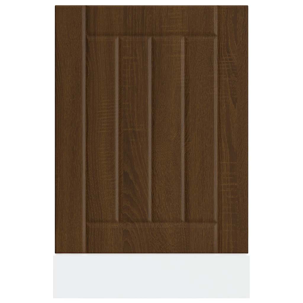 Pannello Lavastoviglie Lucca Rovere Marrone Legno Multistrato 853894