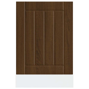 Pannello Lavastoviglie Lucca Rovere Marrone Legno Multistrato 853894