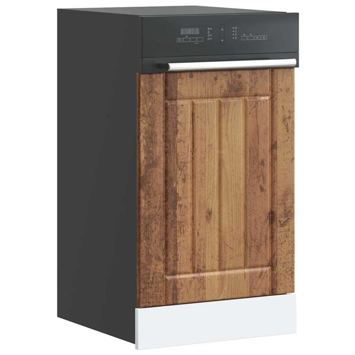 Pannello Lavastoviglie Lucca Legno Antico in Legno Multistrato 853895