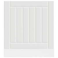 Pannello Lavastoviglie Lucca Bianco in Legno Multistrato 853897