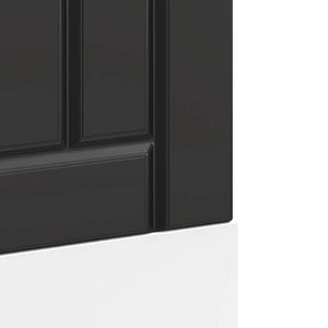 Pannello Lavastoviglie Lucca Nero in Legno Multistrato 853898